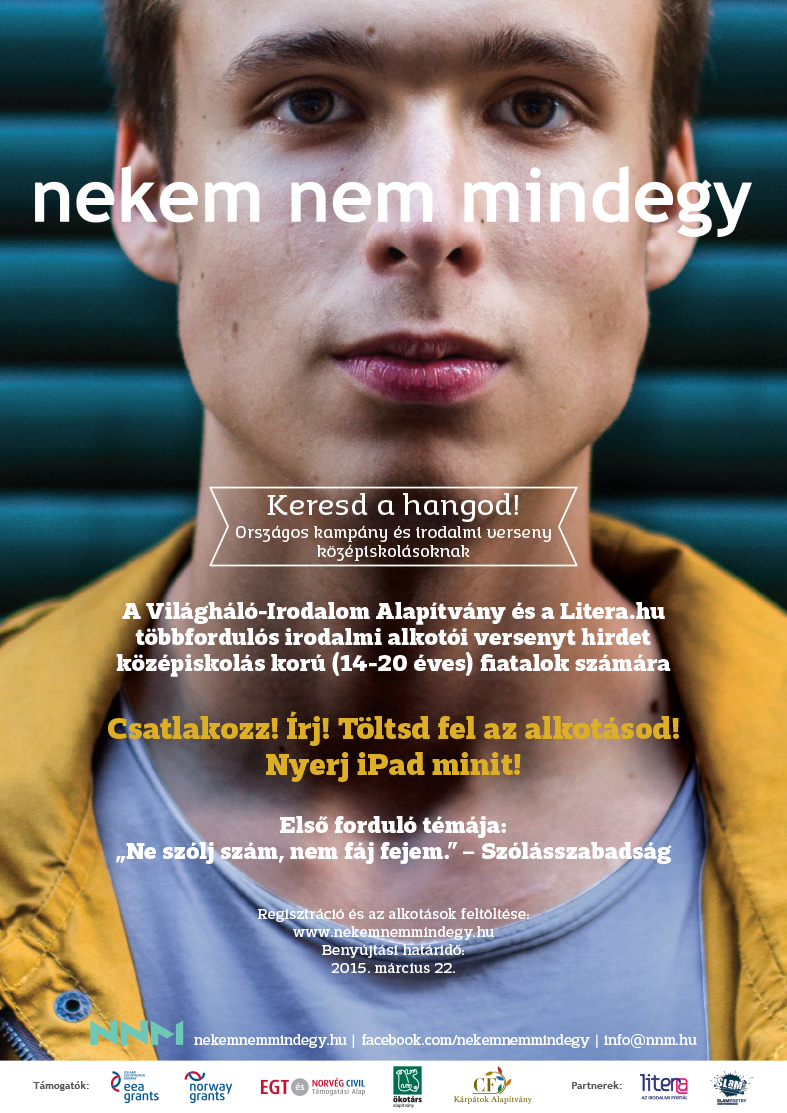 Nekem nem mindegy felhivas plakat