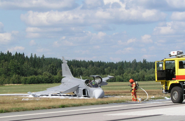 gripen crash