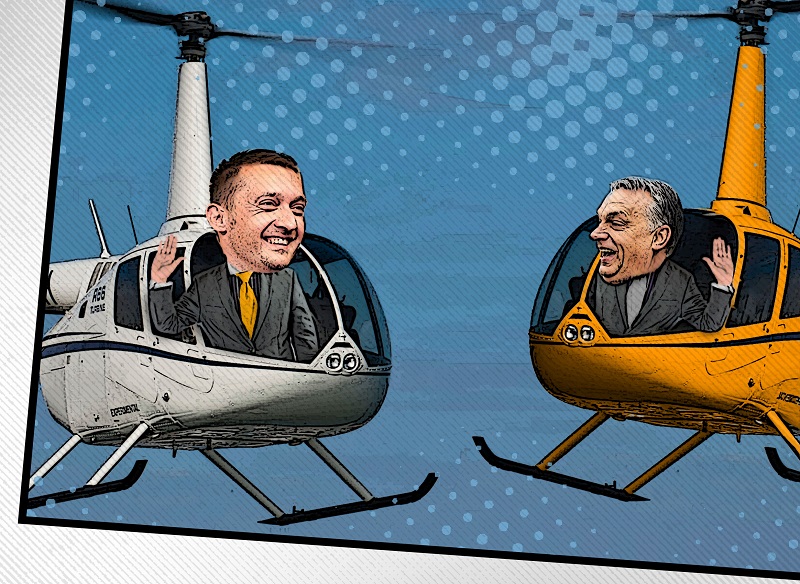 FideszHelikopter comicstyle