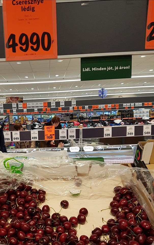 Lidl cseresznye