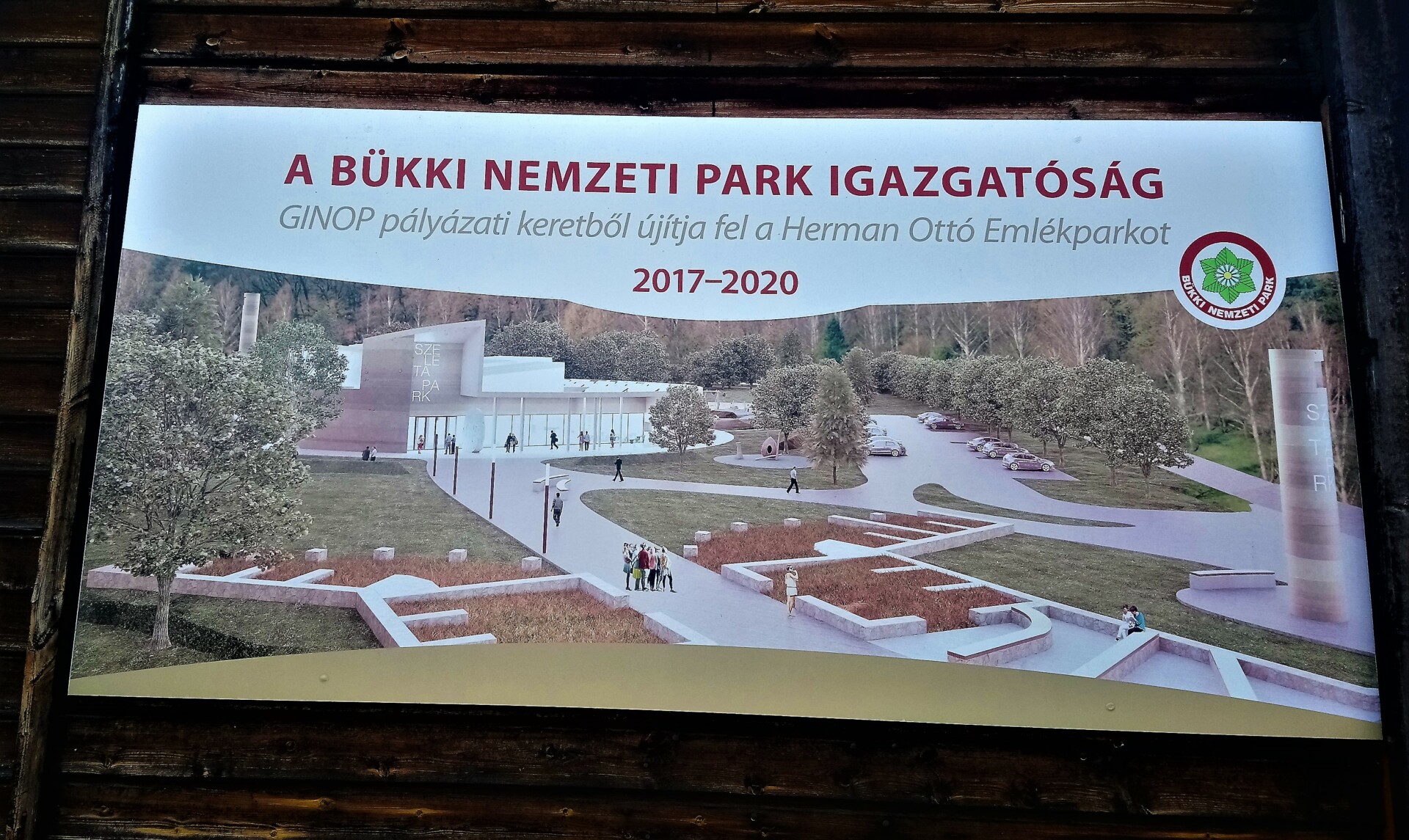 A pályázati tabló látványterve