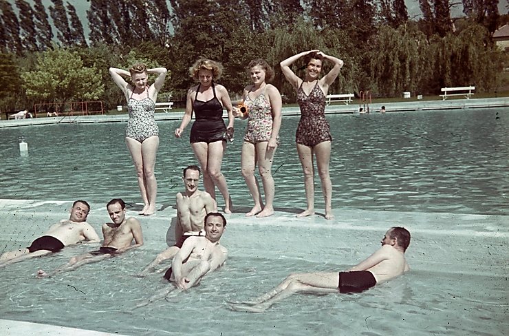 04 miskolctapolca strandfurdo 1941 fortepan 92528