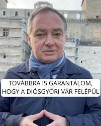 Nem beszél Rostás László, de kerüli a nyilvánosságot Kiss János, a Diósgyőri vár miniszterelnöki biztosa is