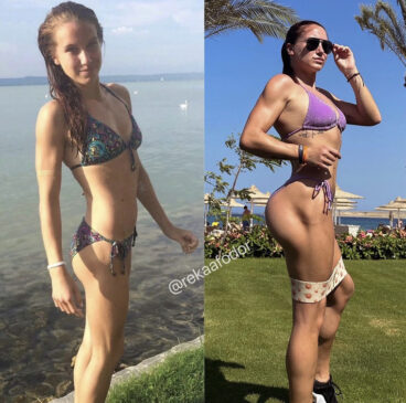 Fodor Réka fitneszedző Barackcsapat