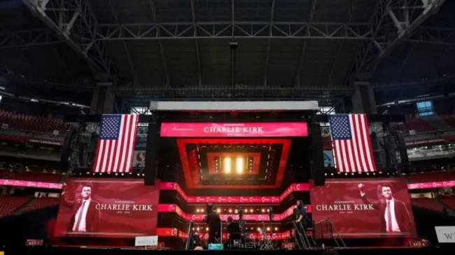 Képek a stadion színpadáról