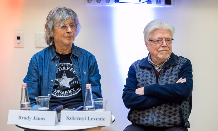 legutobb februarban egy sajtoesemenyen jelent meg nyilvanosan egyutt brody janos es szorenyi levente foto czerkl gabor