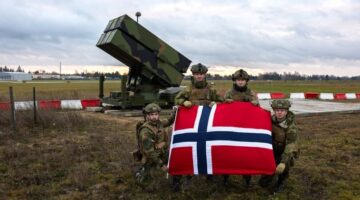 Norske luftvernartillerister på flyplassen Rzeszów-Jasionka