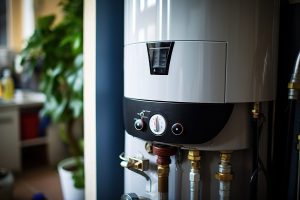 modern wall mounted gas water heater