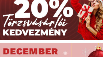 december 20% fejlec