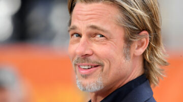 LONDON, ENGLAND - JULY 30:  Brad Pitt attends the "Once Upon a Time... in Hollywood" UK Premiere at the Odeon Luxe Leicester Square on July 30, 2019 in London, England. (Photo by Gareth Cattermole/Getty Images)