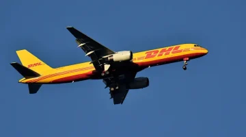 dhl flugzeug 104