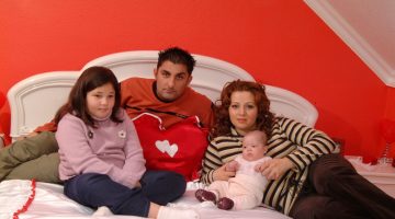 gáspár győző (győzike), balla bea, virág és evelin