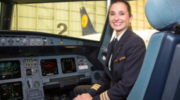 Lufthansa female pilot IWD2018