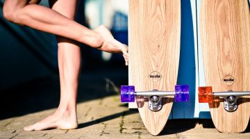 Nudie handmade custom longboard cruiser skateboards Story01