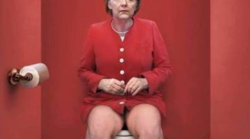 angela merkel nude