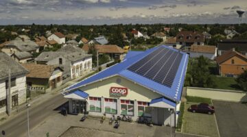 Unió Coop Zrt. 53 kW első HMKE napelem rendszer Mezőcsáton