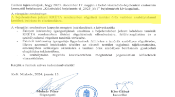 kepernyokep molnar elismeri