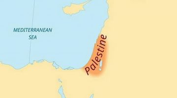 palesztina izrael terkep britannica