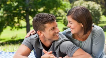 couple in the park