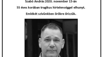 szaboandraselhunyt