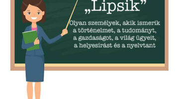 Female teacher standing near of blank school blackboard. Cartoon vector illustration on a white background